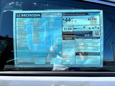 New 2025 Honda Accord Touring image 26