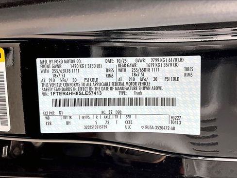 New 2025 Ford Ranger XLT AWD/4WD image 13