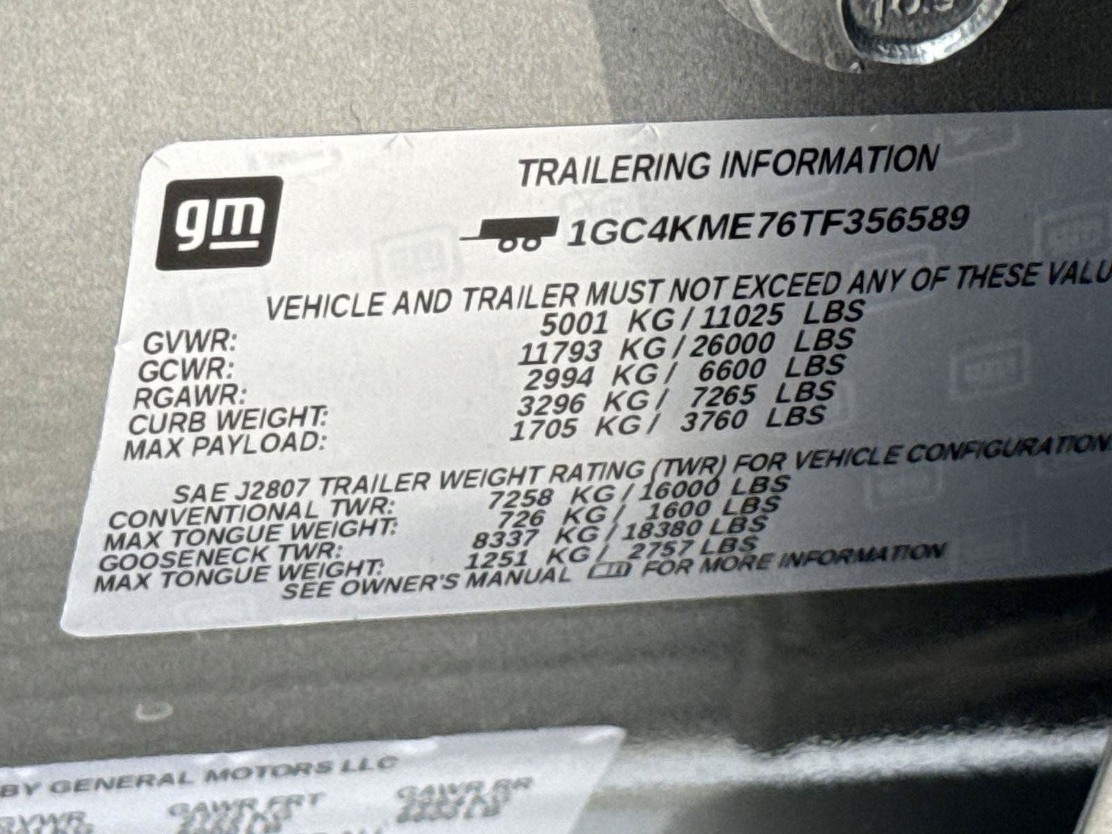 New 2026 Chevrolet Silverado 2500 Custom w/ Custom Convenience Package AWD/4WD image 17