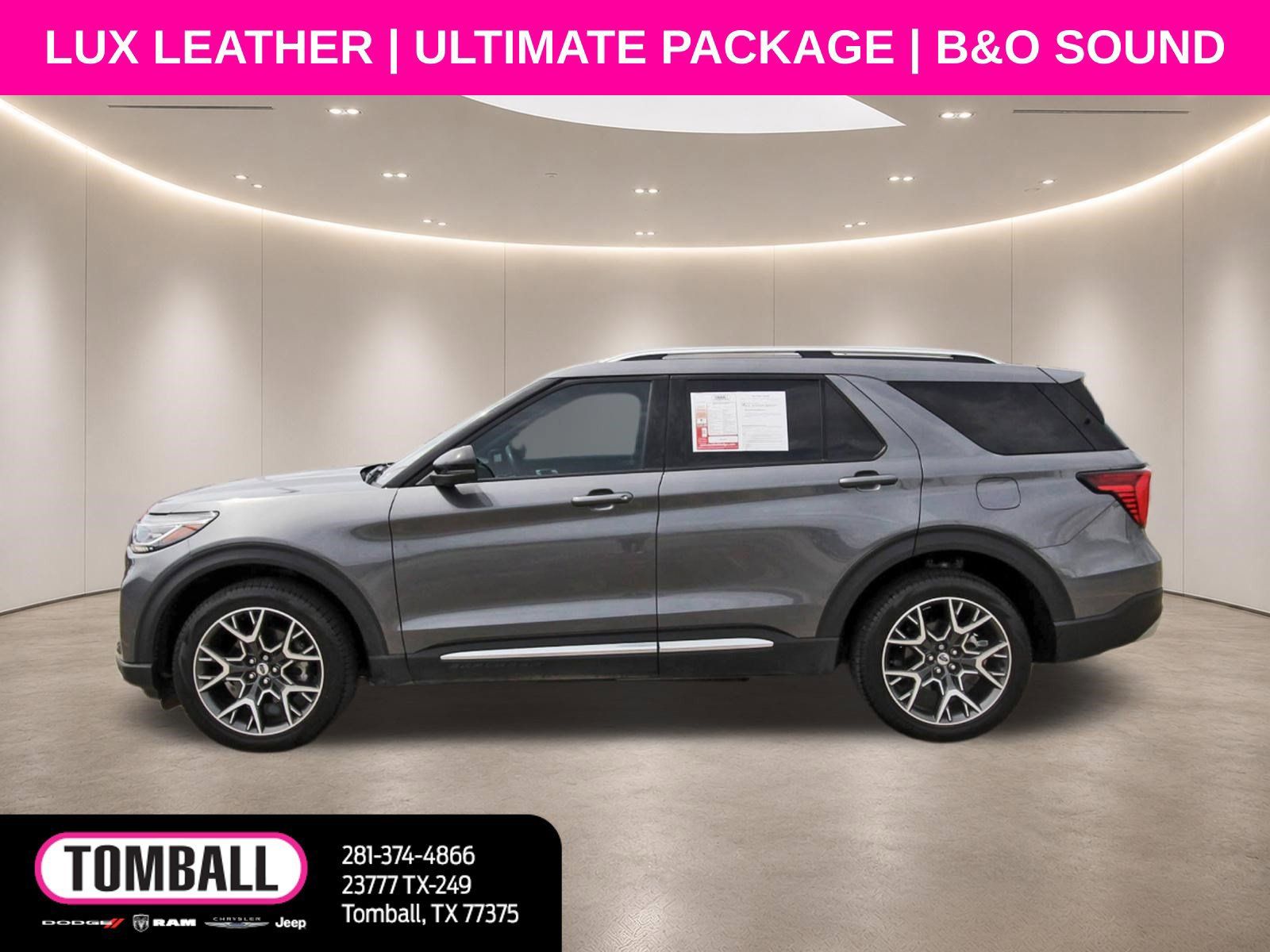 Used 2025 Ford Explorer Platinum w/ Ultimate Package AWD/4WD image 4