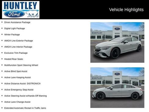 Used 2023 Mercedes-Benz EQE 500 4MATIC Sedan image 2