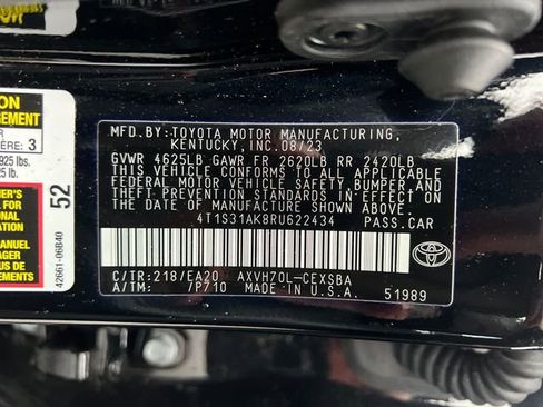 Used 2024 Toyota Camry SE w/ Audio Upgrade Package image 18