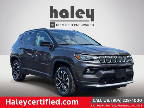 Used 2022 Jeep Compass Limited AWD/4WD image 1