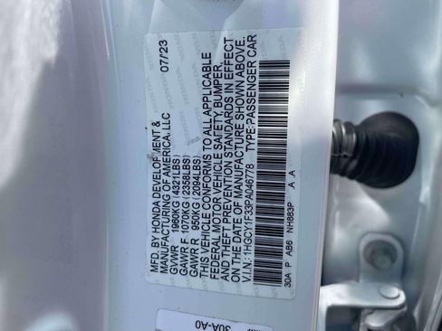 Certified 2023 Honda Accord EX image 20