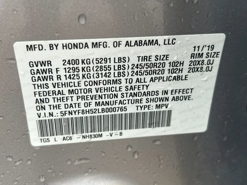 Used 2020 Honda Passport EX-L image 32