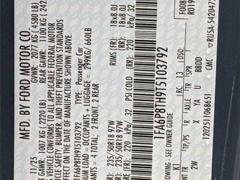 New 2026 Ford Mustang Coupe image 24