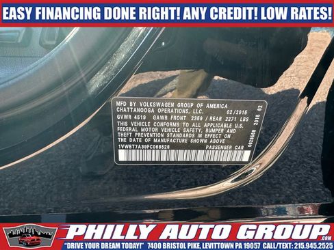 Used 2015 Volkswagen Passat 1.8T SE FWD image 29