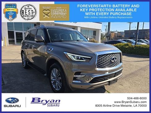 Used 2019 INFINITI QX80 Luxe RWD image 1