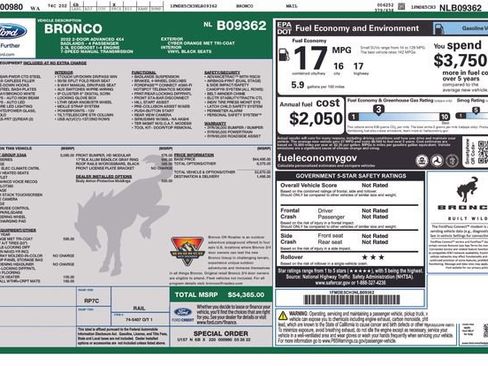 Used 2022 Ford Bronco Badlands image 38