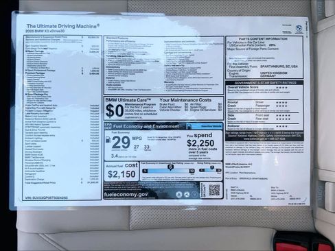 New 2026 BMW X3 xDrive30 image 20