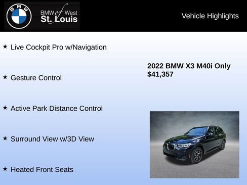 Used 2022 BMW X3 M40i image 23