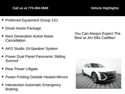 Certified 2024 Cadillac Lyriq Sport w/ LPO, Floor Liner Package image 5