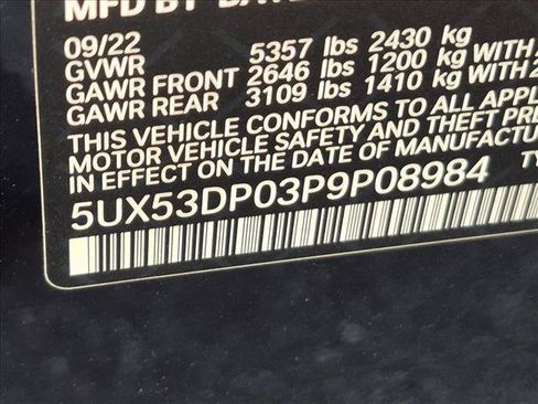 Used 2023 BMW X3 xDrive30i w/ M Sport Package AWD/4WD image 15