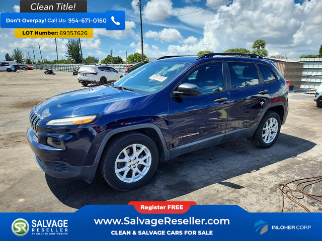 Used 2016 Jeep Cherokee Sport FWD image 1