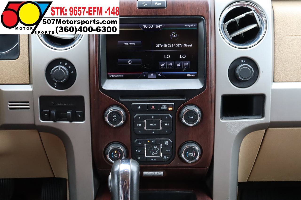 Used 2013 Ford F150 King Ranch w/ King Ranch Luxury Pkg AWD/4WD image 19