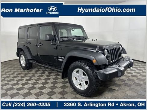 Used 2016 Jeep Wrangler Unlimited Sport w/ Quick Order Package 23S image 1