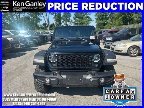 Certified 2025 Jeep Wrangler Unlimited Sport S 4xe AWD/4WD image 2