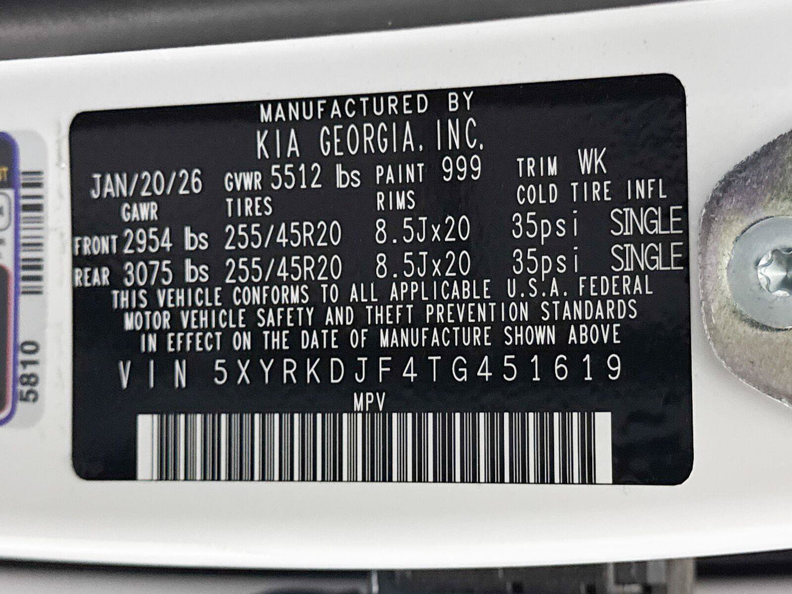 Used 2026 Kia Sorento SX Prestige AWD/4WD image 45