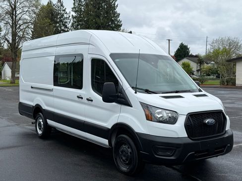 Used 2023 Ford Transit 250 148 High Roof Extended w/ Load Area Protection Package image 7