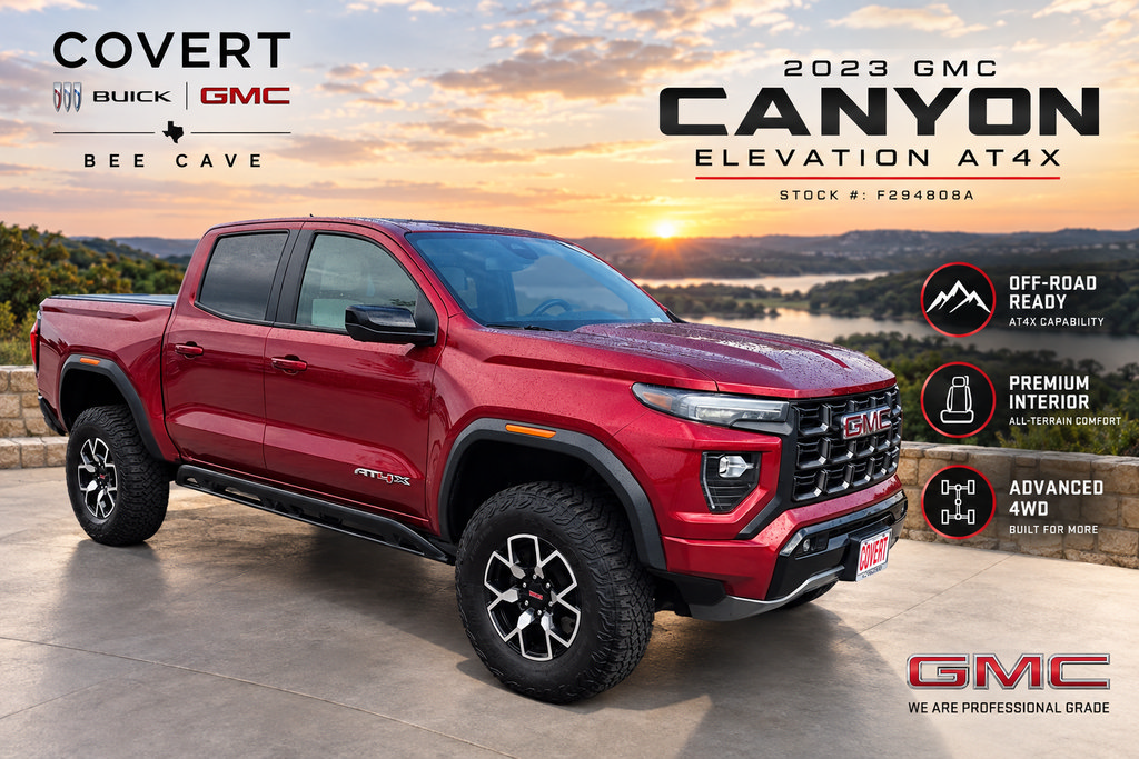 Used 2023 GMC Canyon AT4X AWD/4WD 360° Tour
