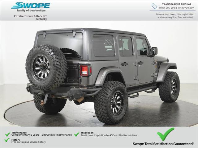Certified 2020 Jeep Wrangler Unlimited Sahara AWD/4WD image 3