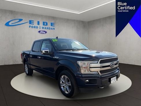 Certified 2020 Ford F150 Platinum w/ Technology Package AWD/4WD image 1