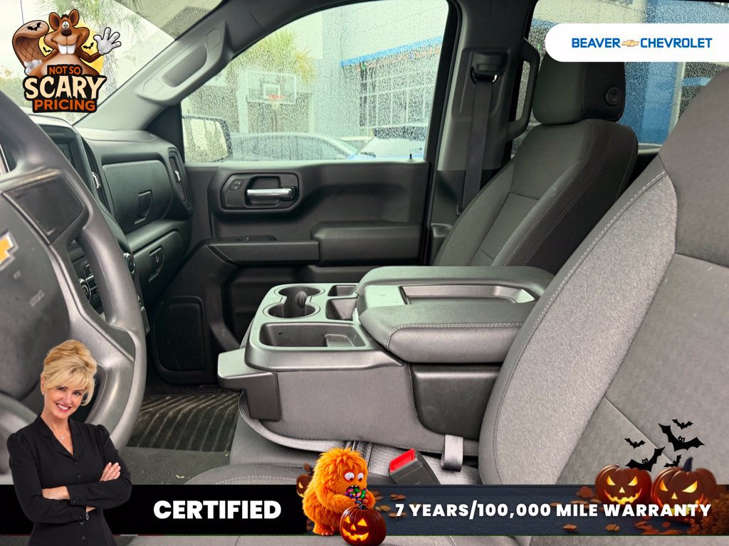 Used 2025 Chevrolet Silverado 1500 Custom w/ Turbomax Blackout Package AWD/4WD image 8