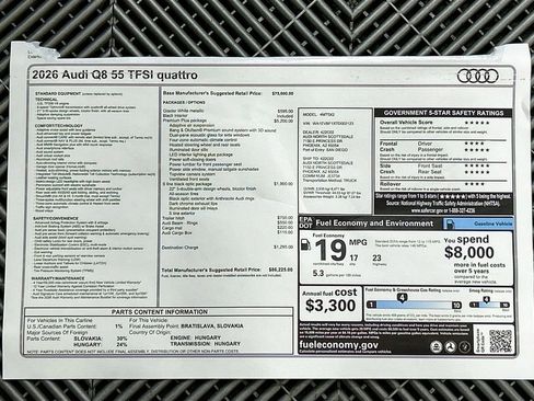 New 2026 Audi Q8 Premium Plus image 35