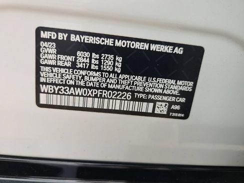 Used 2023 BMW i4 M50 AWD/4WD image 8