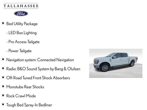 Used 2024 Ford F150 Lariat w/ Bed Utility Package image 8