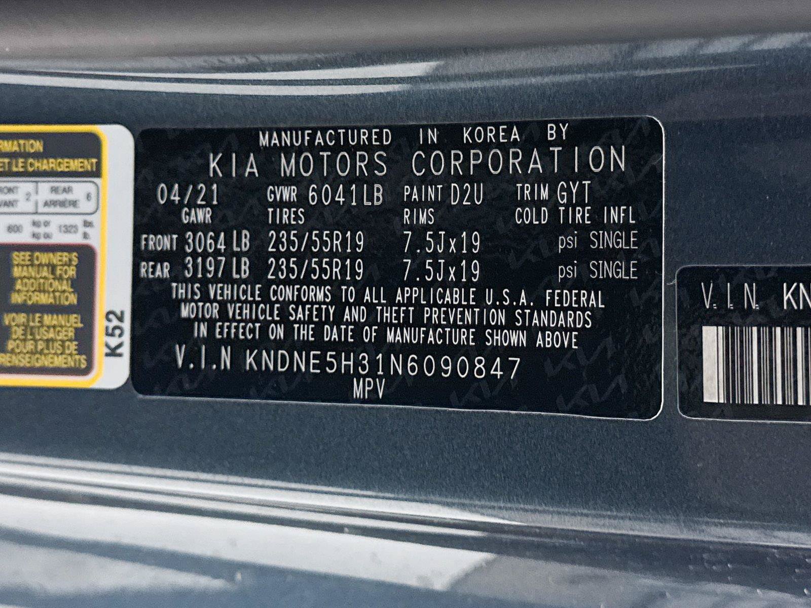 Used 2022 Kia Carnival SX FWD image 34
