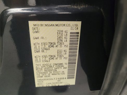 Used 2014 Nissan Frontier SV w/ SV Value Truck Package RWD image 33