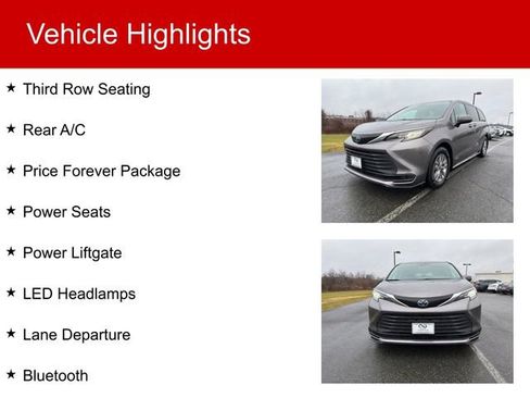 Used 2021 Toyota Sienna LE image 2