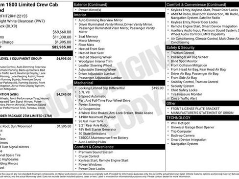 New 2024 RAM 1500 Limited image 28
