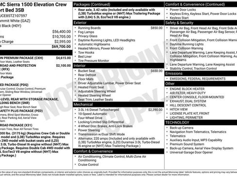 New 2026 GMC Sierra 1500 Elevation w/ Elevation Premium Package image 7
