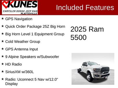 New 2025 RAM 5500 Tradesman