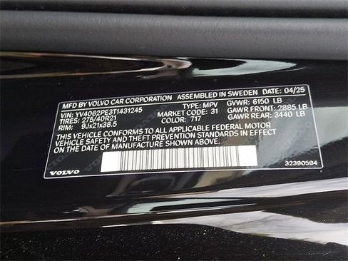 New 2026 Volvo XC90 B6 Plus w/ Protection Package Premier image 10