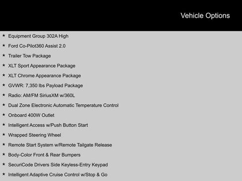 Used 2023 Ford F150 XLT w/ Equipment Group 302A High image 2