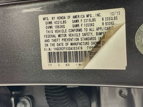 Used 2016 Honda Accord Sport image 31