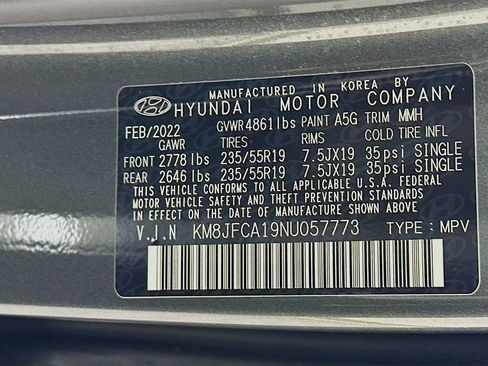 Certified 2022 Hyundai Tucson SEL image 32