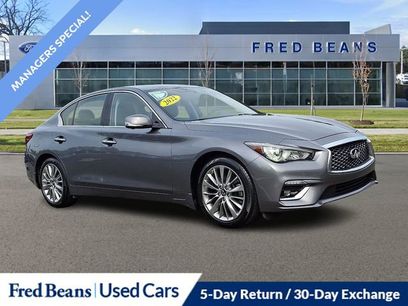 Used 2022 INFINITI Q50 Luxe w/ Cargo Package