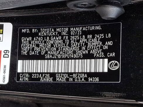 Used 2023 Lexus ES 350 F Sport image 30