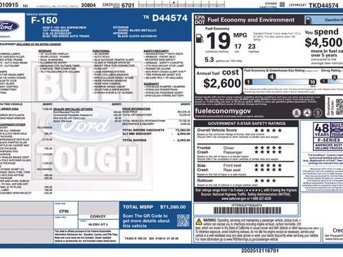 New 2026 Ford F150 XLT w/ Equipment Group 302A MID image 4