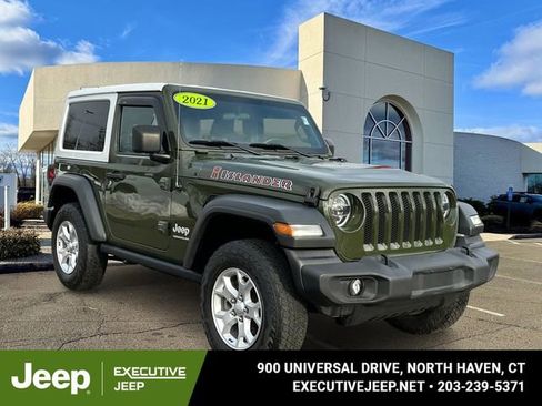 Certified 2021 Jeep Wrangler Sport AWD/4WD image 1