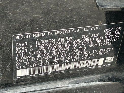 Used 2026 Honda HR-V EX-L image 37