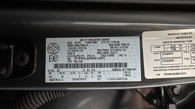 Used 2024 Ford F150 XLT w/ Equipment Group 302A MID AWD/4WD image 26