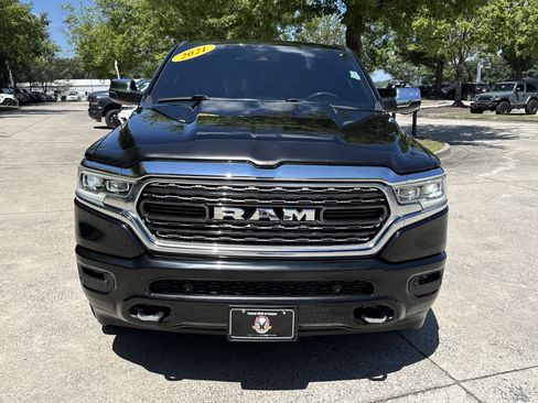 Used 2021 RAM 1500 Limited w/ Body Color Bumper Group RWD image 2
