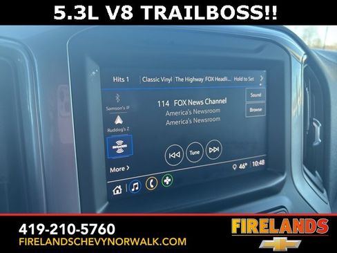 Certified 2024 Chevrolet Silverado 1500 Custom Trail Boss w/ Dark Appearance Package image 33
