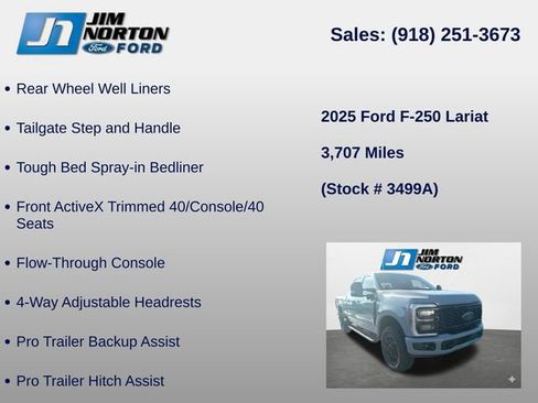 Used 2025 Ford F250 Lariat w/ Lariat Ultimate Package AWD/4WD image 18