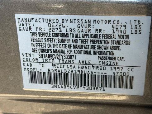 New 2026 Nissan Sentra SV w/ Floor Mat Package FWD image 32